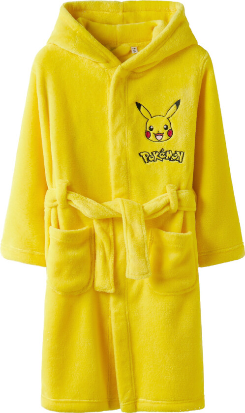 Bilde av Badekåpe - NkmOsbit - Pokémon - Livlig Yellow - - 6 år (116) - Badekåpe