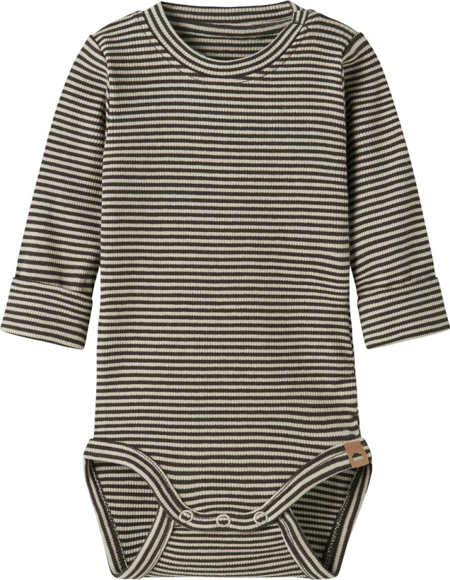 Body I/e - Rib - NbmBerro - Delicioso - - 1½ år (86) - Langermet Body