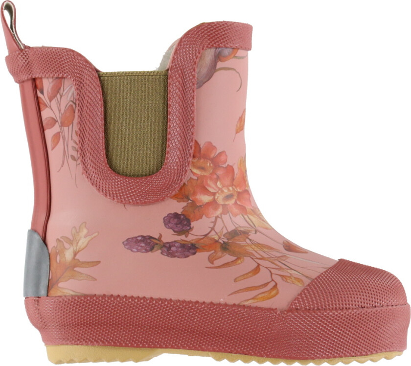 Gummistøvler m. for - Kort - Burlwood m. Trykk - - 27 - Gummistøvler