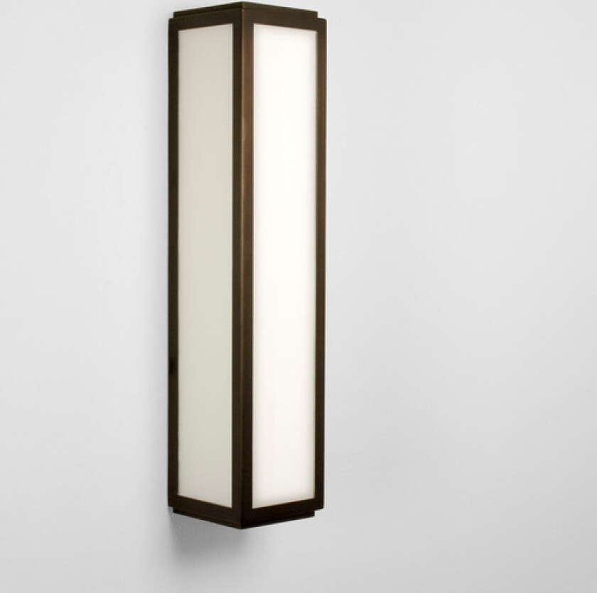 Mashiko 360 LED vegglampe bronse