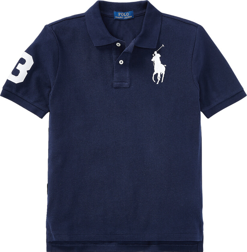 Polo - Raffinert Navy m. Hvit - - 14-16 år (164-176) - Polo