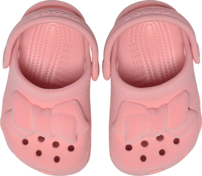 Sandaler - Liten fløyel Bow - Powder Rosa - - 17/19 - Sandals