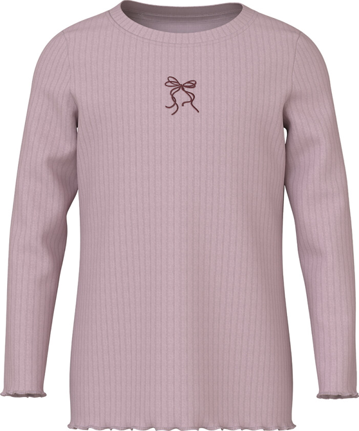 Genser - NmfVemma - Minnesmerke Lilac/Bow Broderi - - 3 år (98) - Genser