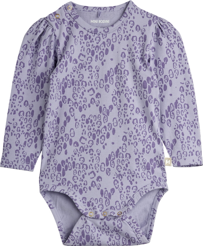 Body I/e - Leopard - AOP - Purple - - 56/62 - Langermet Body