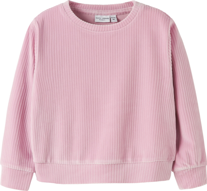 Genser - Fløyelsvelour - Beskåret - NmfVeloa - Keepsake - - 4 år (104) - Genser