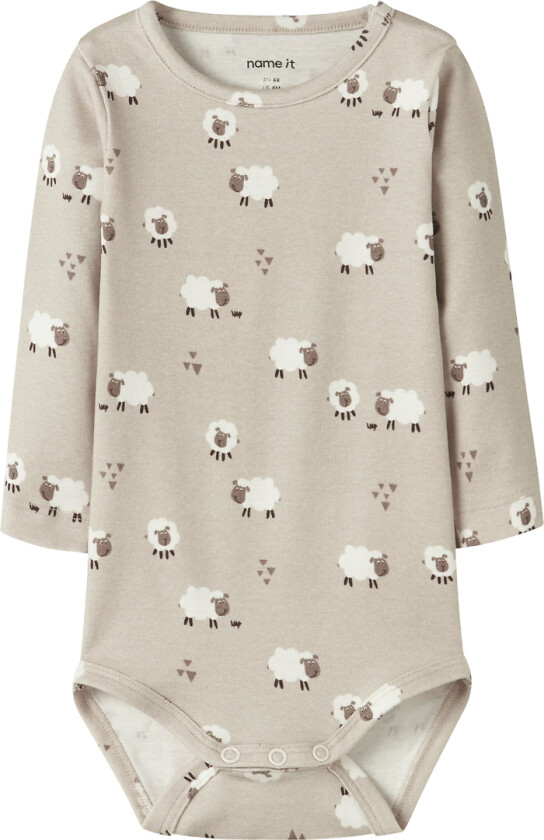 Body I/e - NbnRosheep - Islandsk fossil - - 62 - Langermet Body