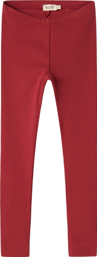 Leggings - Rib/Modal - Hibiscus Red - - 56 - Leggings