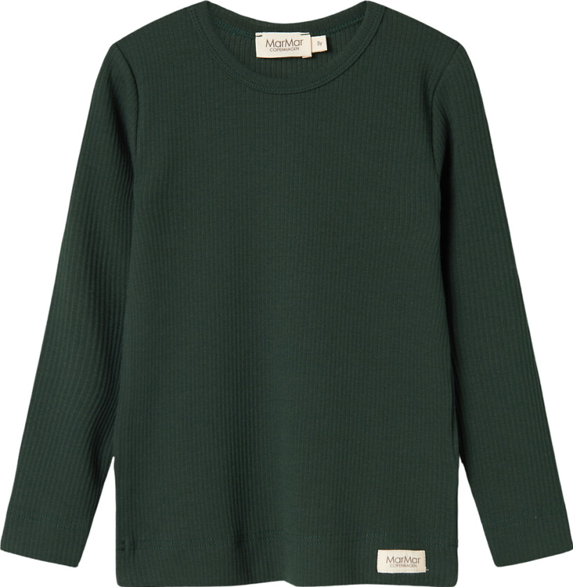 Genser - Rib/Modal - Dark Leaf - - 4 år (104) - Genser