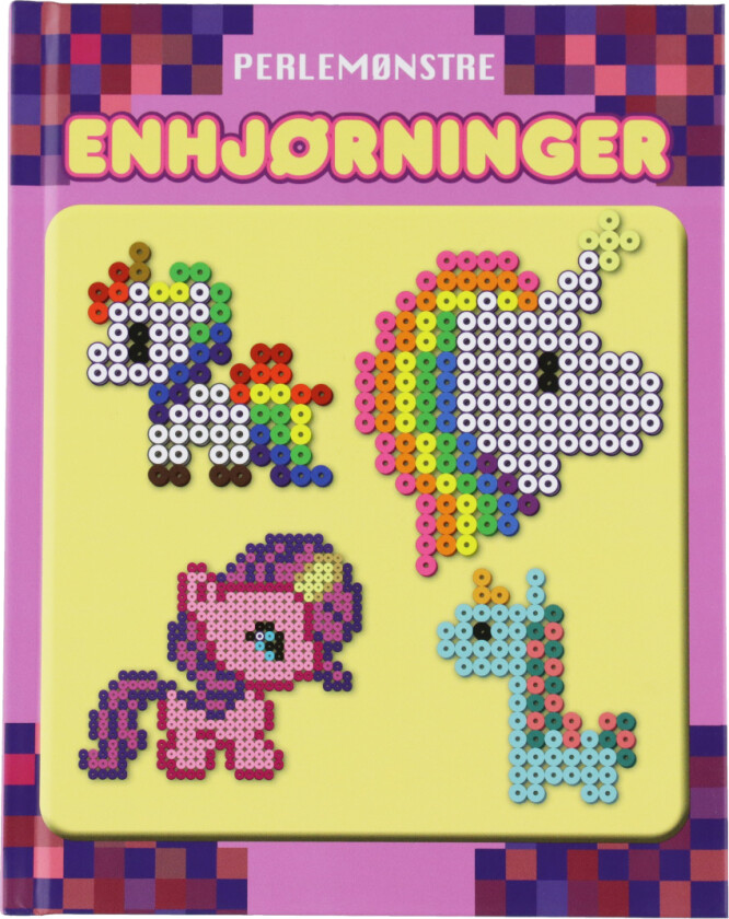 Bok - Perlemønstre - Enhjørninger - DA - - OneSize - Bok