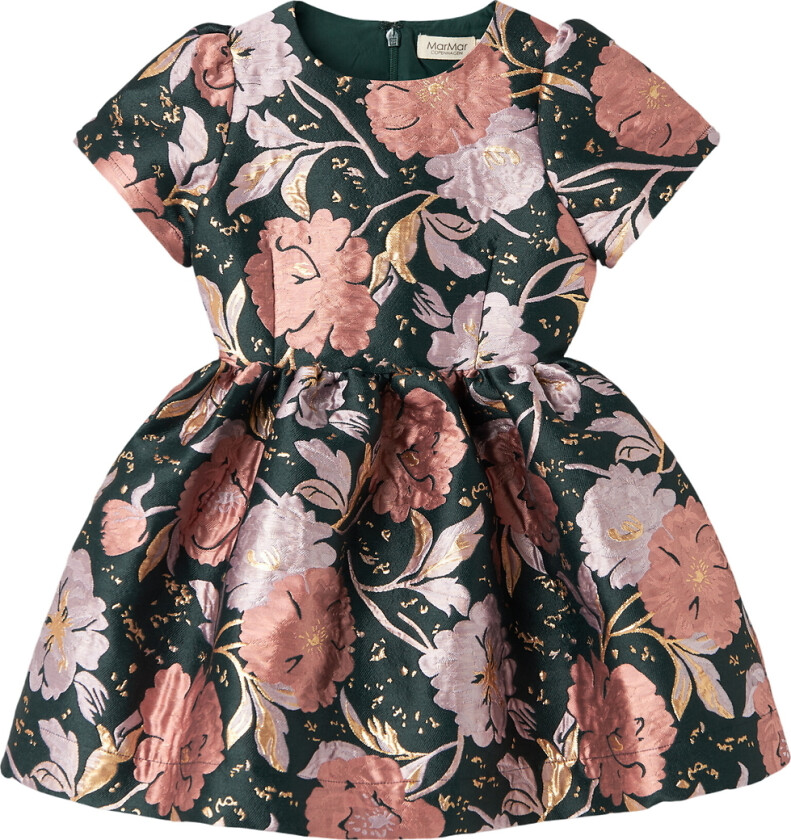 Kjole - Jacquard - Doreen - Vinterbukett - - 3 år (98) - Kjole