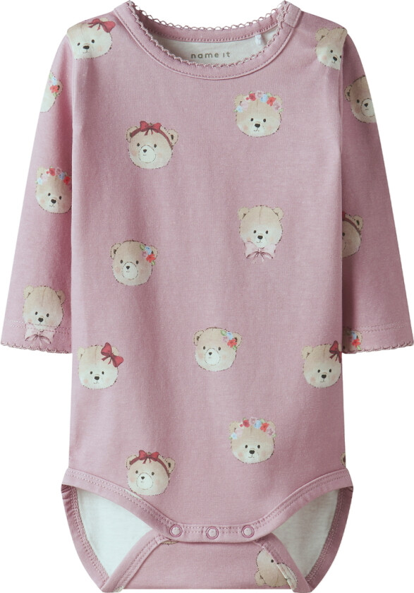 Body I/e - NbfRice - Minnesmerke Lilac - - 56 - Langermet Body