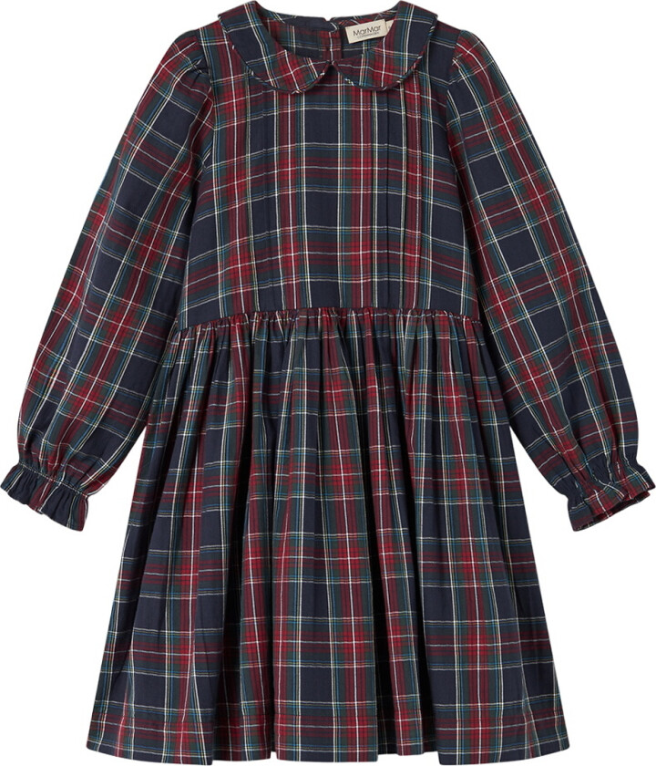 Bilde av Kjole - Deilig - Pilot Navy Sjekk - - 4 år (104) - Kjole