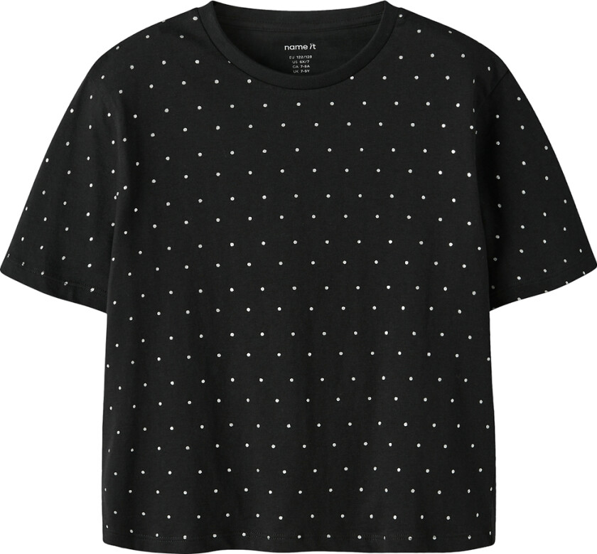 T-skjorte - NkfRuaja - Svart - - 6 år (116) - T-skjorte