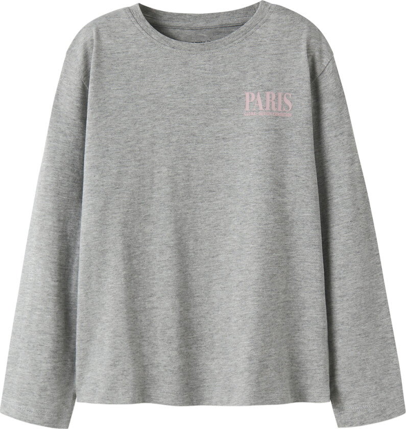 Genser - NkfRaris - Grey Melange - - 11-12 år (146-152) - Genser