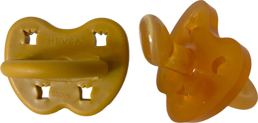 Smokker - 3–36 Md. - 2-pack - Naturgummi - Amber Sand - - 3-36 md - Smokk