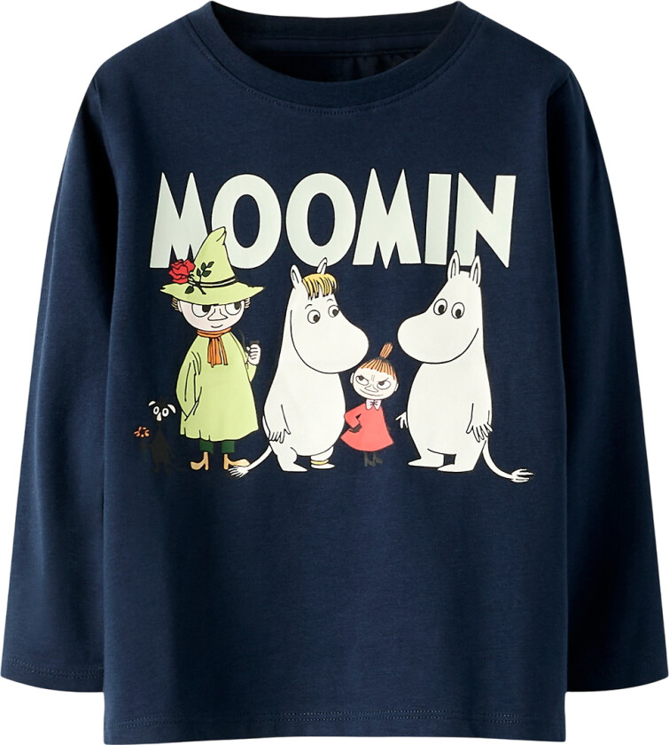 Genser - NmnSlov - MOOMIN - Navy Blazer - - 6 år (116) - Genser