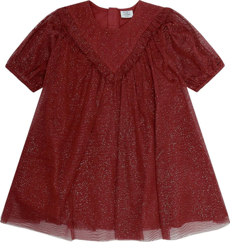 Tyllkjole - HCCaroline - Teaberry m. Gullglitter - - 2 år (92) - Kjole