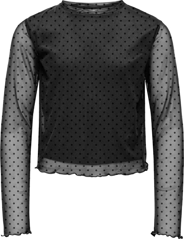 Gensere - Mesh - KogDora - Black/Dots Flokk Black - - 9-10 år (134-140) - Genser
