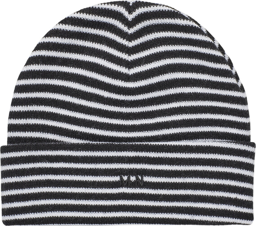 Lue - Strikk - Isak Ambas Stripe - Svart/Hvit - - OneSize - Lue