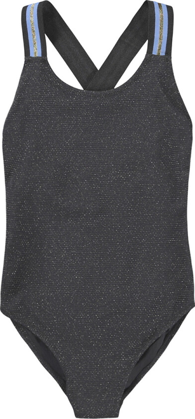 Badedrakt - UV50+ - Neve - Black Glitter - - 6 år (116) - Badetøy