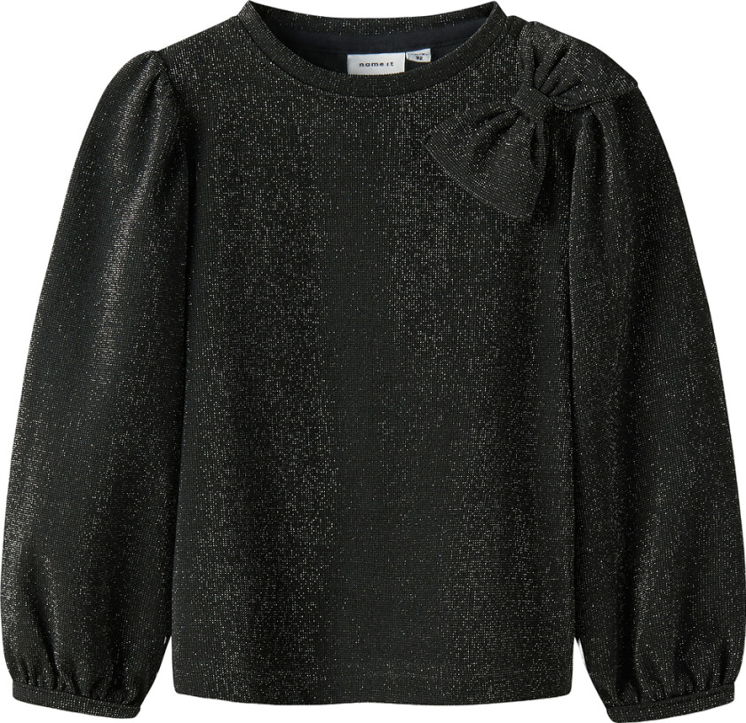 Genser - NmfRoisin - Svart m. Glitter - - 5 år (110) - Genser