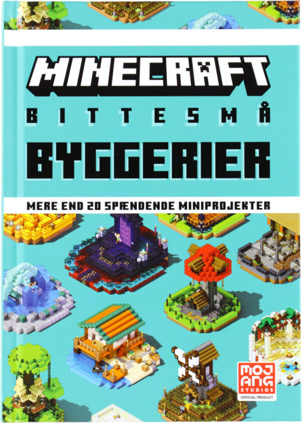 Bok - Minecraft - Små bygninger - - OneSize - Bok