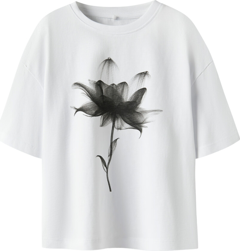 T-skjorte - NkfSvea - Bright White - - 6 år (116) - T-skjorte