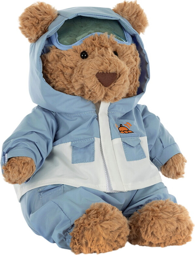 Kosedyr - 26x12 cm - Bartolomeus Bear - Snow Dress - - OneSize - Kosedyr