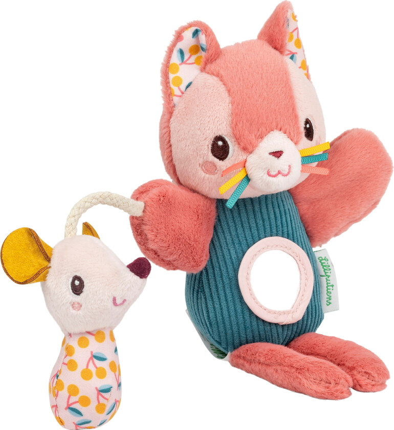 Hånddukke - Katten Jeanne - - OneSize - Aktivitetsleker