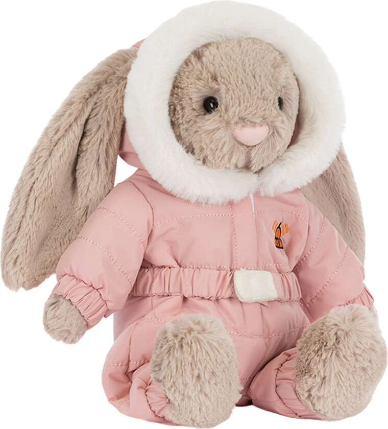 Kosedyr - 31x12 cm - Sjask Bunny - Snow Drakt - - OneSize - Kosedyr