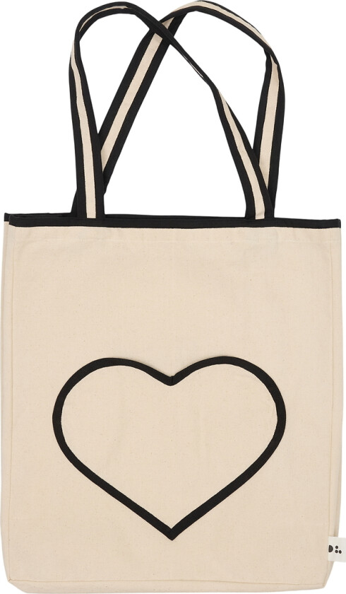 Mulepose - I My Heart - Natural/Black - - OneSize - Veske