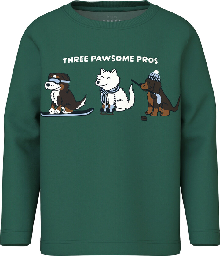 Genser - NmmVux - Bistro Green/Ice Hunder - - 1½ år (86) - Genser