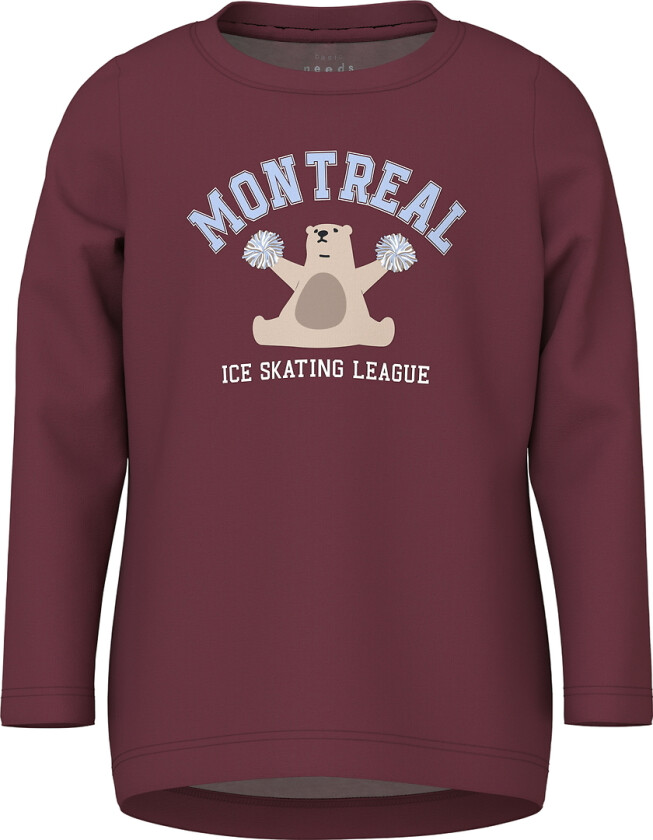 Genser - NmfVix - Burgundy/Montreal - - 5 år (110) - Genser