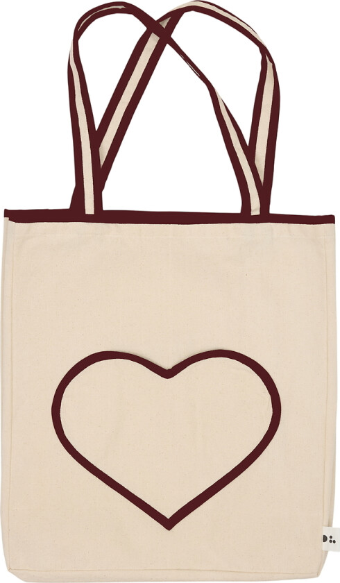 Mulepose - I My Heart - Natural/Syrrah Burgundy - - OneSize - Veske