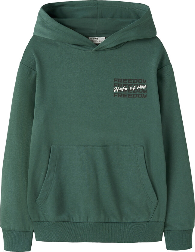 Collegegenser - NkmSteve - Bistro Green - - 6 år (116) - Hettegenser