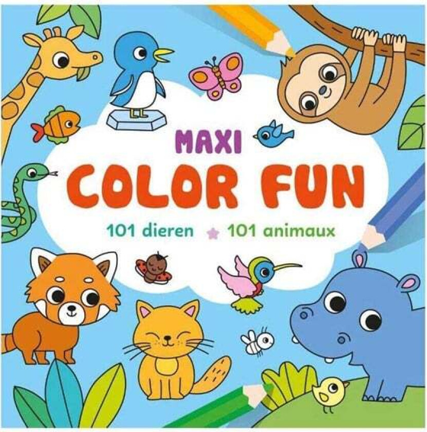 Maxi Color Fun 101 Animals