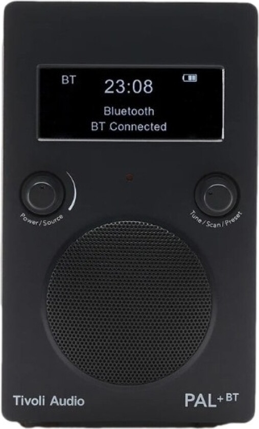Audio PAL+BT DAB+ bærbar radio, svart