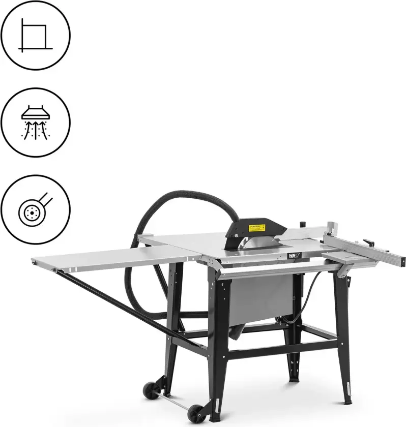 Bilde av Bordsag - 2000 W - 2800 o/min - bordplate uttrekkbar