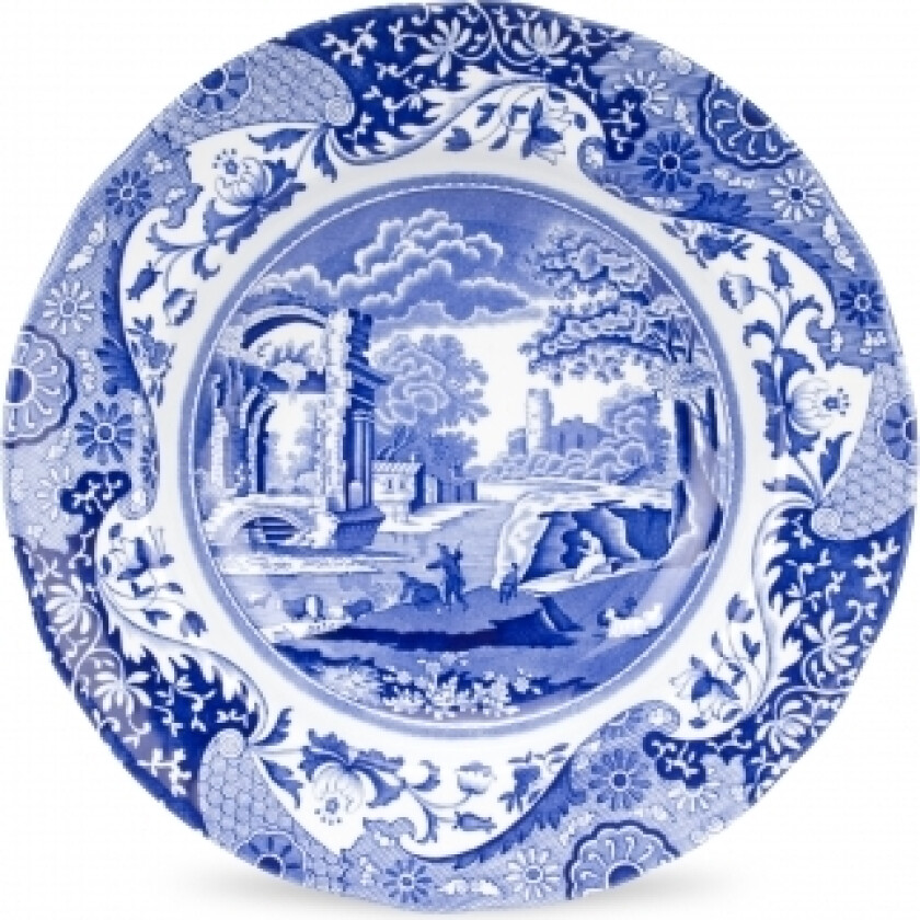 Blue Italian frokostbolle 20 cm
