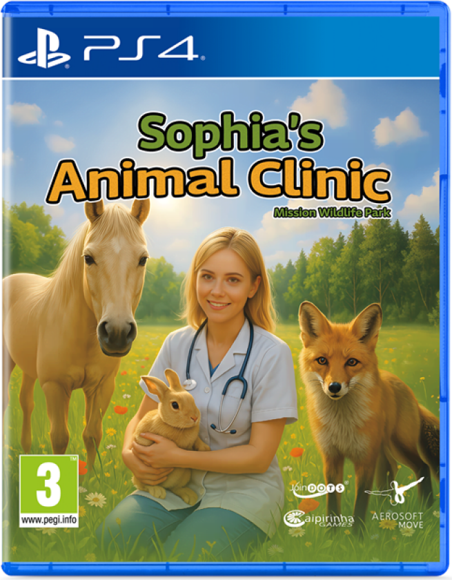Sofia's Animal Clinic - Mission Wild Life Park - Sony PlayStation 4 - Simulering