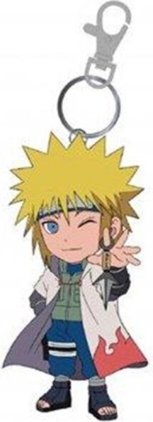 Naruto Shippuden - Soft PVC Keychain - Chibi Minato - Nøkkelring