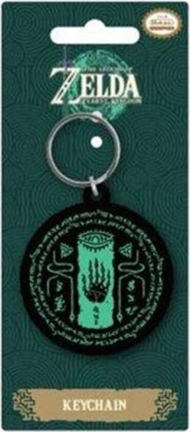 Zelda - Soft PVC Keychain - Hyrule Royal Crest - Nøkkelring