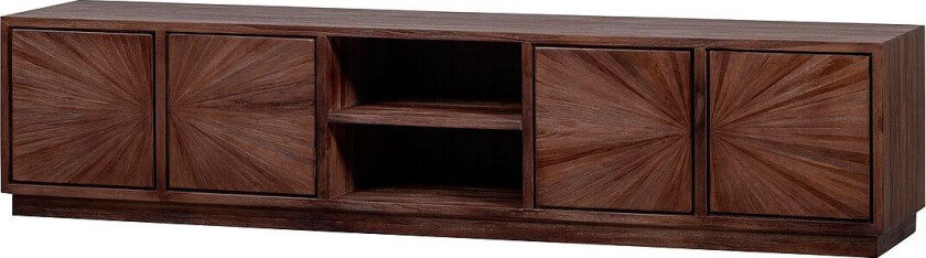 Sol Tv-skap med åpent rom, Brun