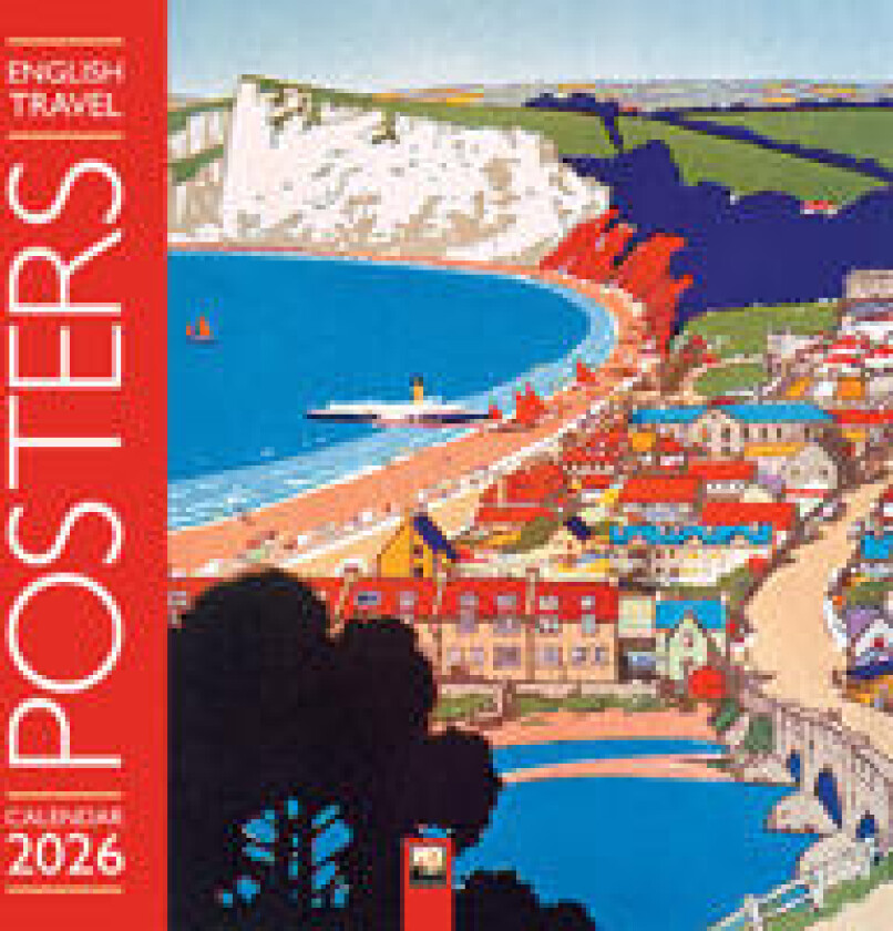 English Travel Posters Wall Calendar 2026 (Art Calendar)