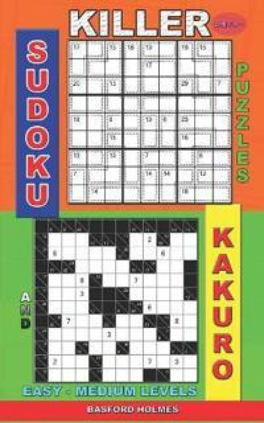 Killer sudoku puzzles and Kakuro.