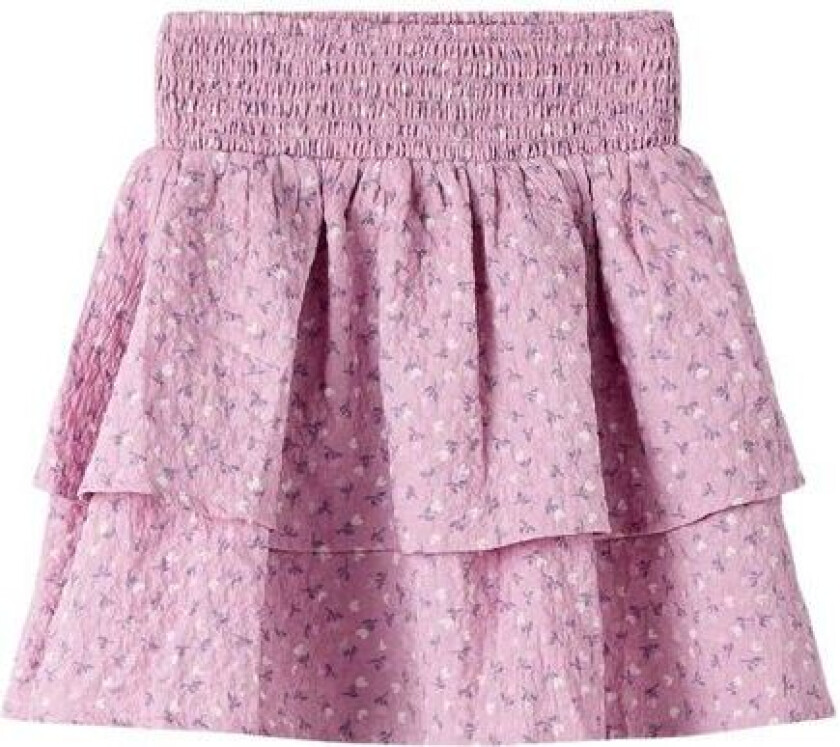Name It Nkfrilekka skjørt til barn, Mauve Mist