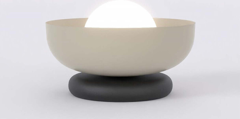 Ozzy bordlampe - Mokka