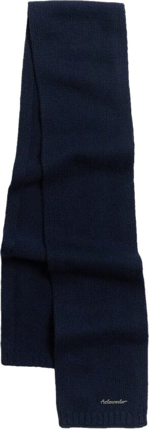 Wool Scarf Skjerf Navy Navy female