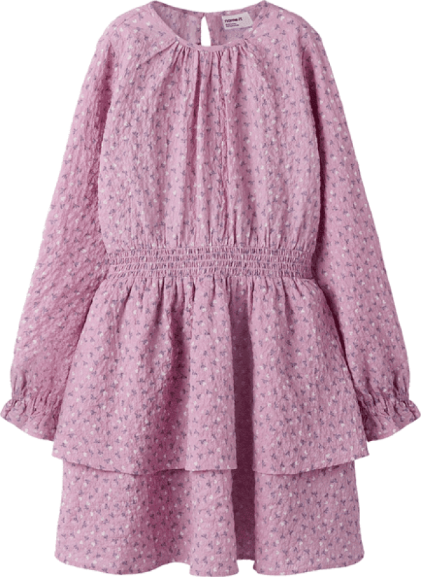 Name It Nkfrilekka kjole til barn, Mauve Mist