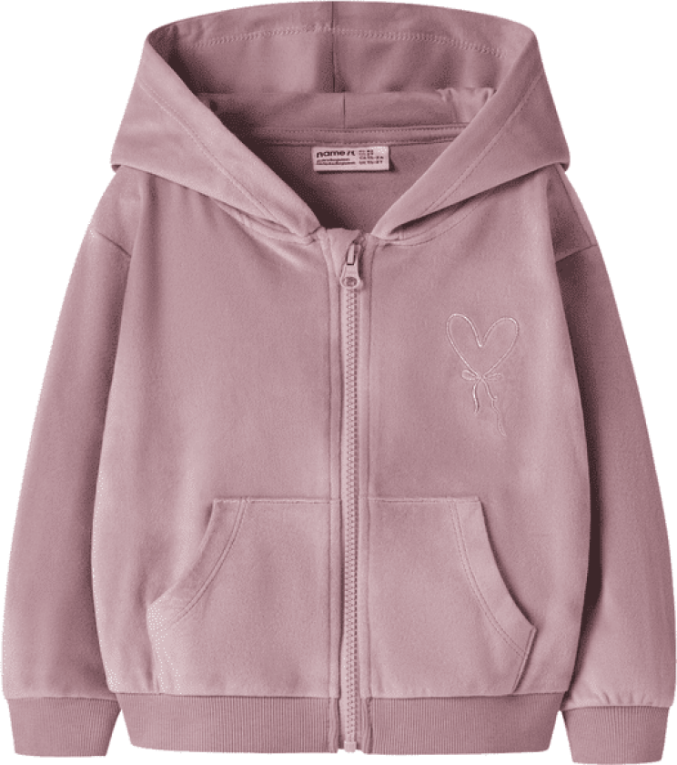 Name It Nmfselour velour genser til småbarn, Keepsake Lilac